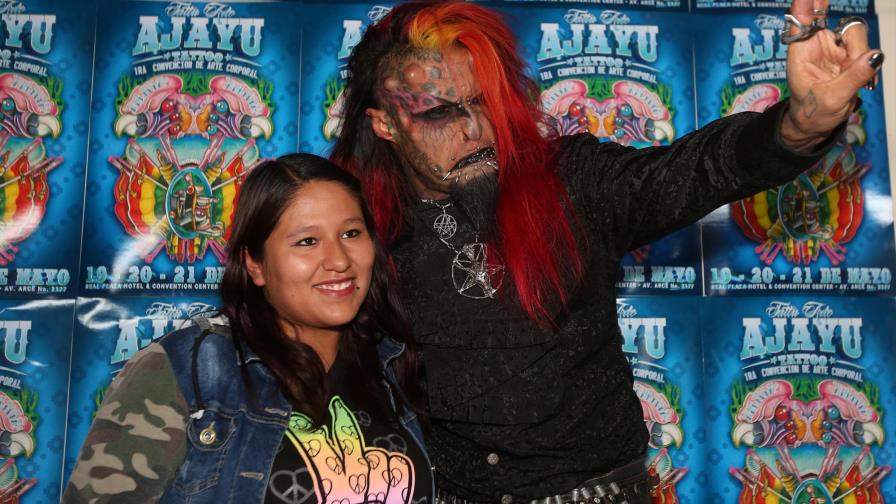 “El Diablo” colombiano se declara un ser híbrido, mitad hombre y mitad animal