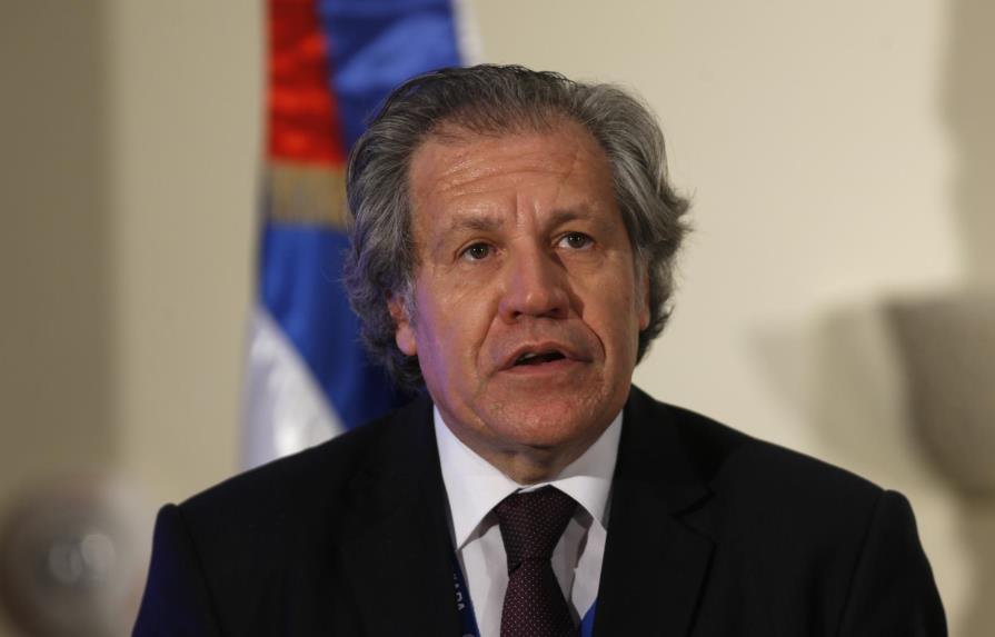 Almagro pide “elecciones generales ya” para acabar con la crisis en Venezuela