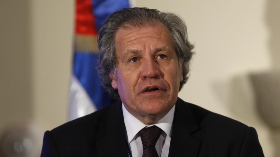Almagro pide “elecciones generales ya” para acabar con la crisis en Venezuela