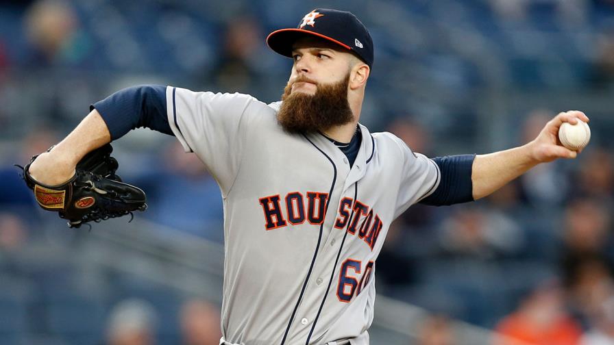 Dallas Keuchel ingresa a la lista de lesionados de los Astros