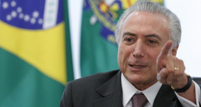Caen acciones brasileñas a raíz de acusaciones de soborno contra Temer