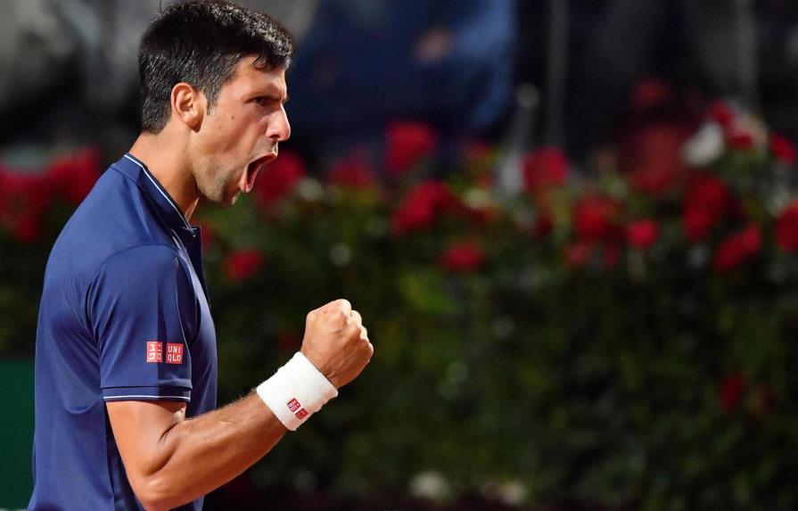 Novak Djokovic avanza a su primera final desde enero en Roma 