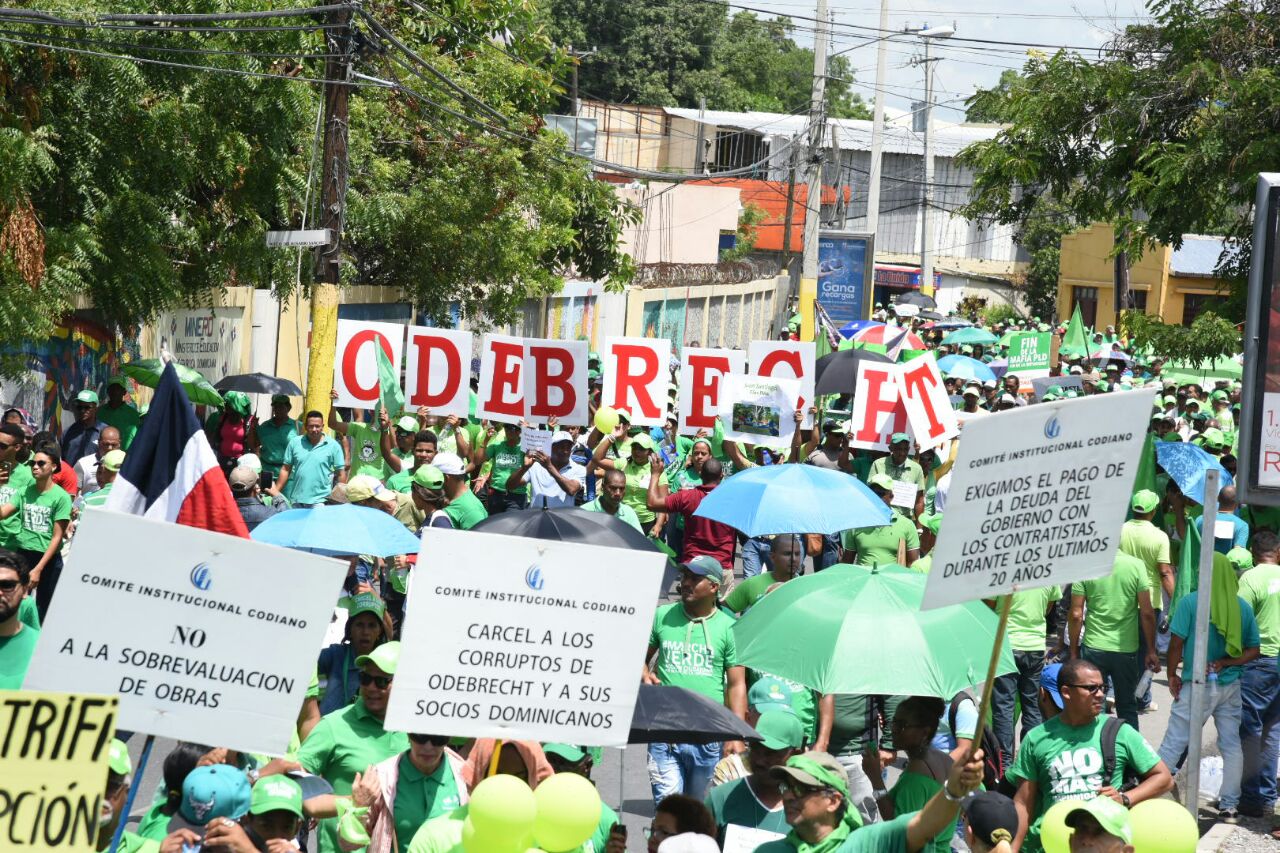 En imágenes: Marcha Verde por las calles de Azua