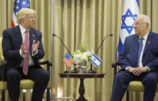 El presidente Donald Trump arremete contra Irán y agradece a Israel compromiso con la paz