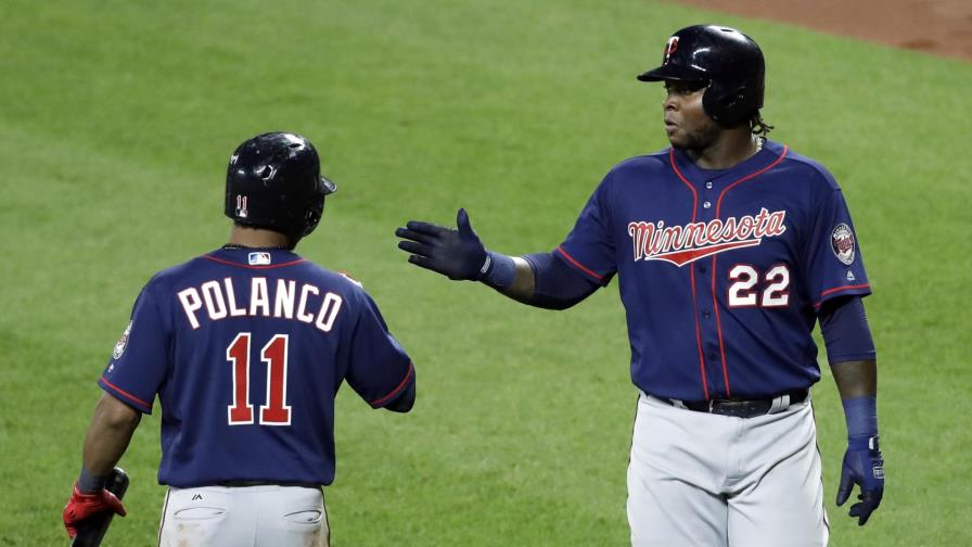 Minnesota gana a Baltimore con ocho imparables combinados de Sanó y Polanco Minnesota gana a Baltimore con ocho imparables combinados de Sanó y Polanco