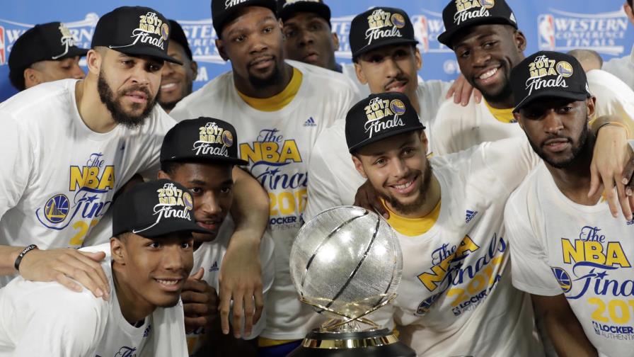Los Warriors de Golden State, más fuertes en su tercera final seguida de la NBA 