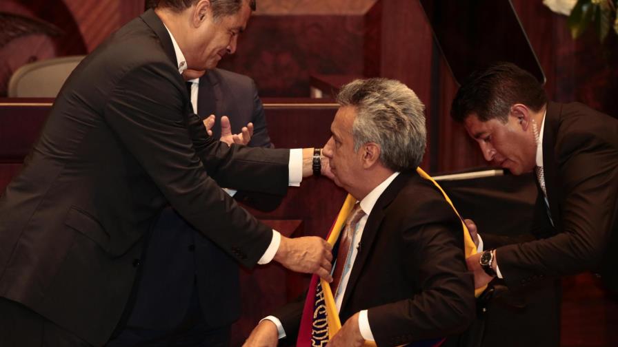 Lenín Moreno jura como presidente de Ecuador