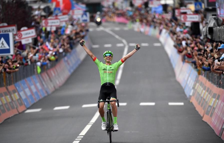 Pierre Rolland gana 17ma etapa del Giro; Domoulin sigue líder