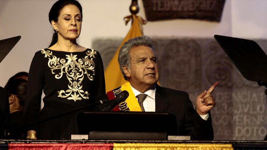 Giro conciliador en Ecuador con mensajes de tranquilidad de Moreno