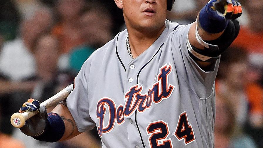 Miguel Cabrera de 3-2 en triunfo de los Tigres de Detroit sobre los Astros de Houston