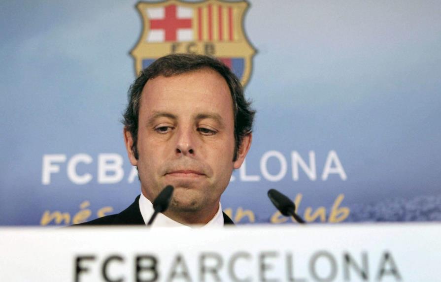 A prisión ex presidente del Barcelona acusado de quedarse con 6,5 millones del fútbol brasileño 