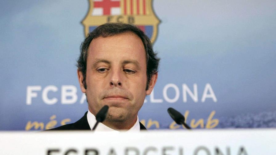 A prisión ex presidente del Barcelona acusado de quedarse con 6,5 millones del fútbol brasileño 