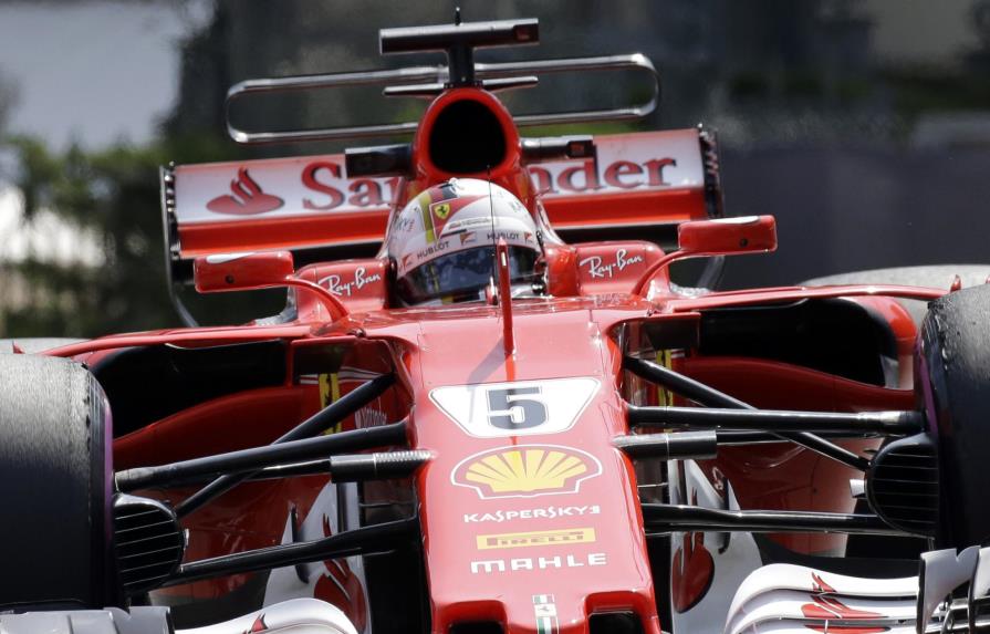 Sebastian Vettel domina las prácticas del GP de Mónaco 