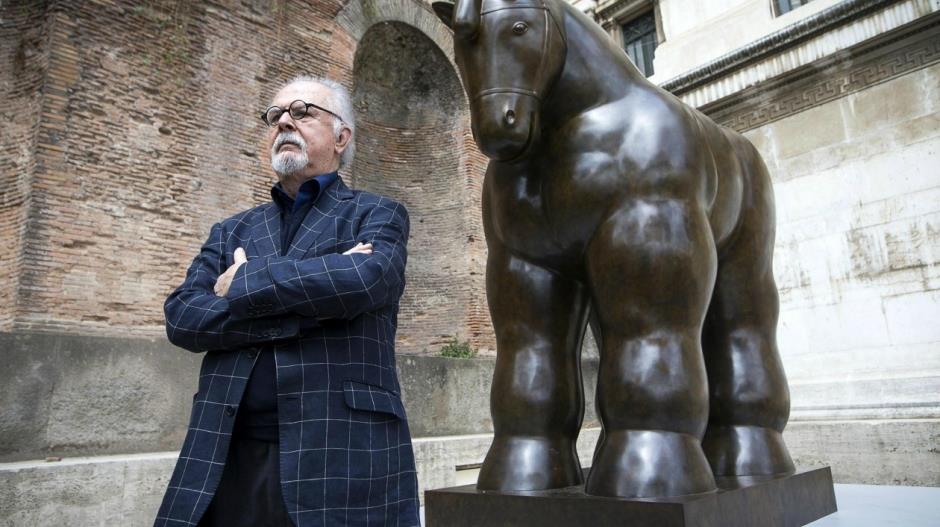 Obra de Fernando Botero es subastada en Nueva York por un valor cercano a un millón de dólares