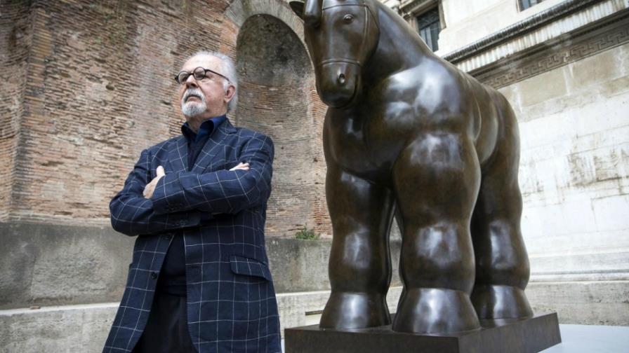 Obra de Fernando Botero es subastada en Nueva York por un valor cercano a un millón de dólares