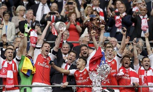 Arsenal vence a Chelsea y gana la Copa de la FA 