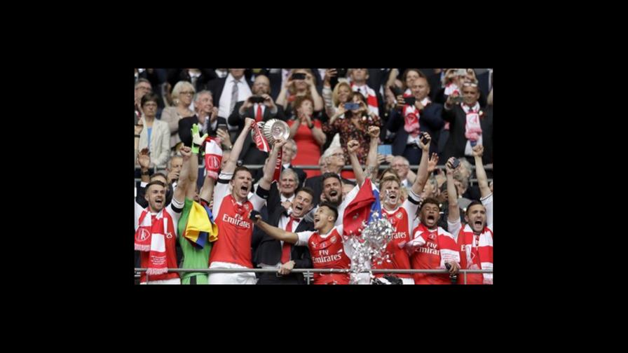 Arsenal vence a Chelsea y gana la Copa de la FA 