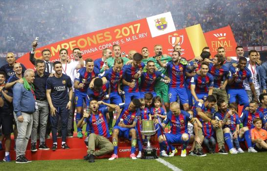 Barcelona conquista la Copa del Rey en adiós de Luis Enrique 
