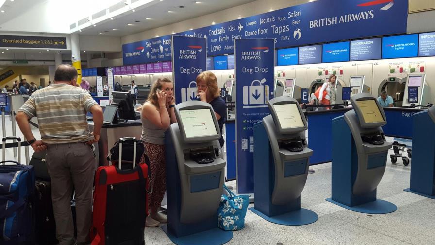 Error informático frustra todos los vuelos de British Airways
