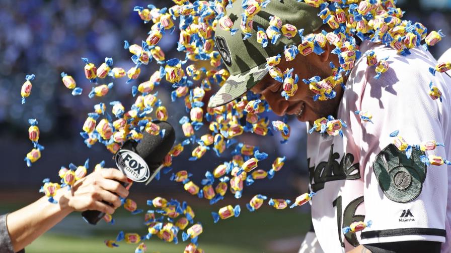 Domingo Santana dispara su primer “grand slam” y Milwaukee derrota a Arizona