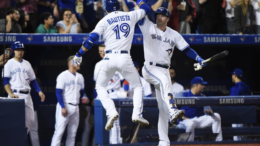Bautista dispara su jonrón 318 en victoria de Toronto sobre Cincinnati