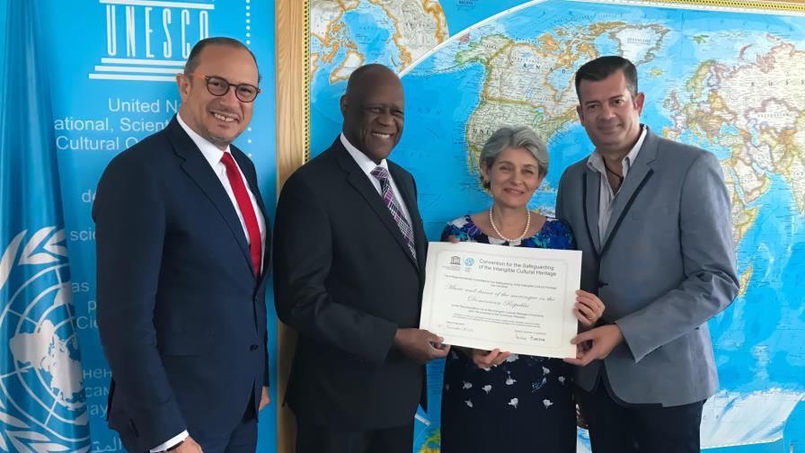 UNESCO entrega a RD acreditación del merengue como Patrimonio Cultural de la Humanidad 