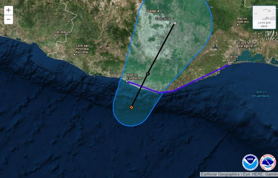 Se forma la tormenta tropical Beatriz frente las costas del sur de México