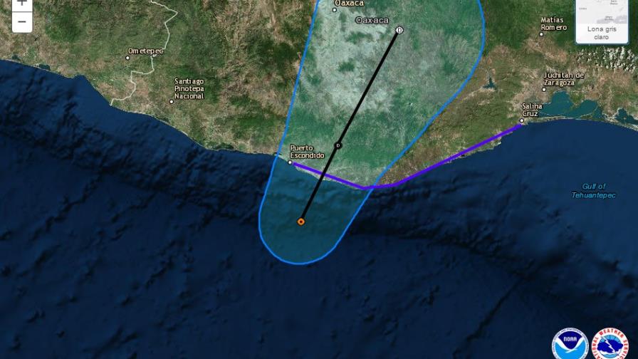 Se forma la tormenta tropical Beatriz frente las costas del sur de México