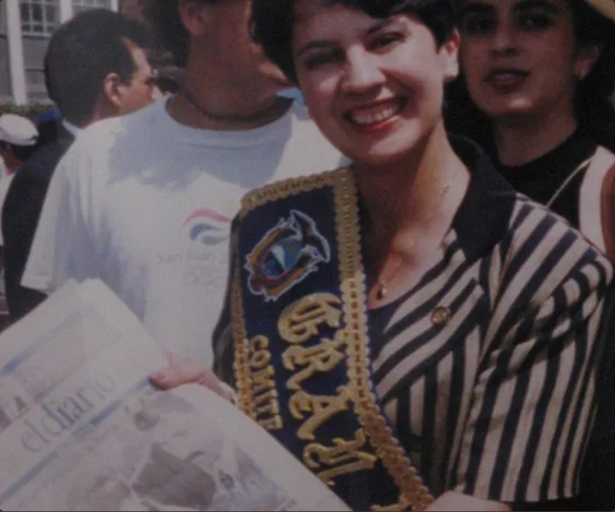 Durante una actividad como vicepresidenta.