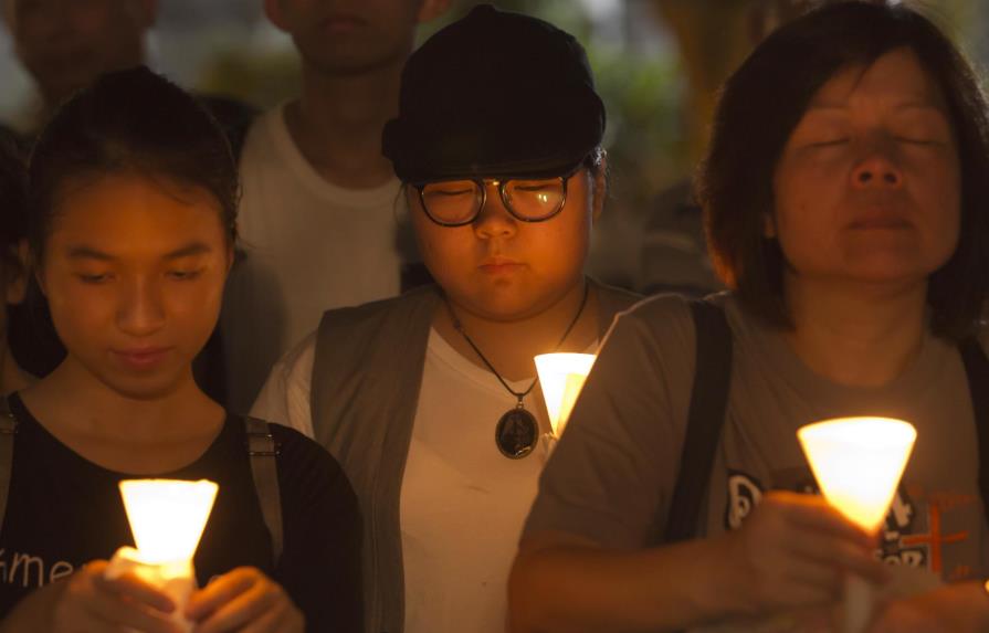 Hong Kong recuerda a las víctimas de Tiananmen 