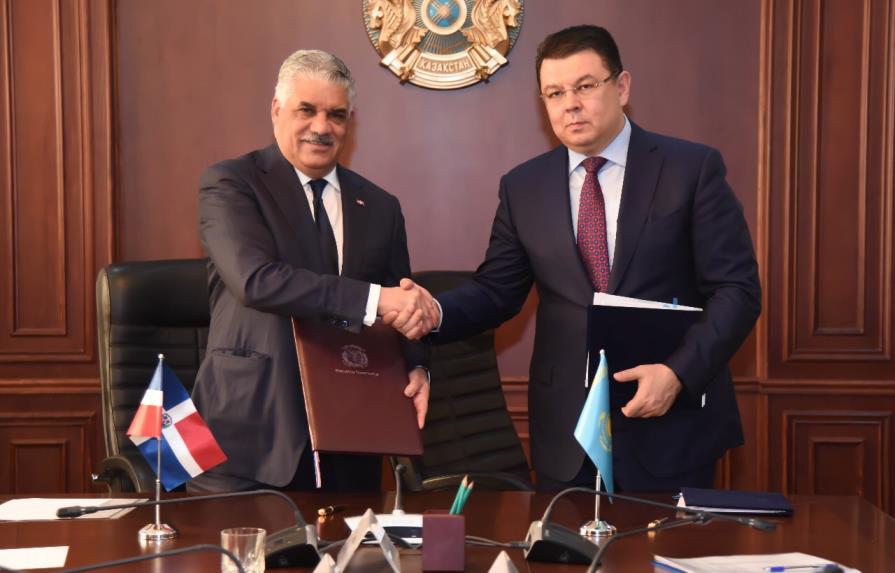 RD y Kazajistán firman memorándum sobre cooperación energética