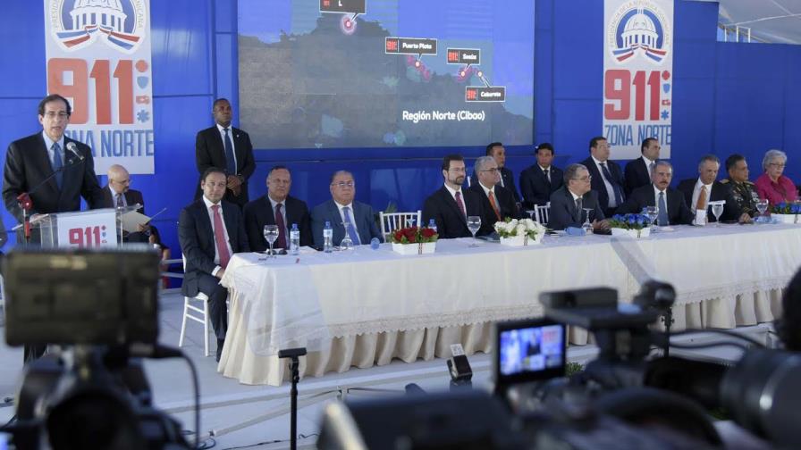 Gobierno inaugura el sistema 9-1-1 para Santiago y Puerto Plata