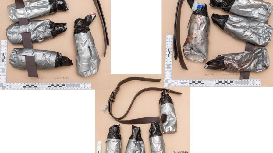 Policía publica fotos de bombas falsas del ataque en Londres Policía publica fotos de bombas falsas del ataque en Londres
