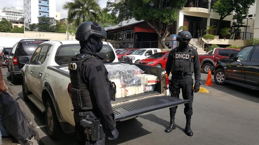 DNCD ocupa 341 paquetes de droga  en Puerto Caucedo