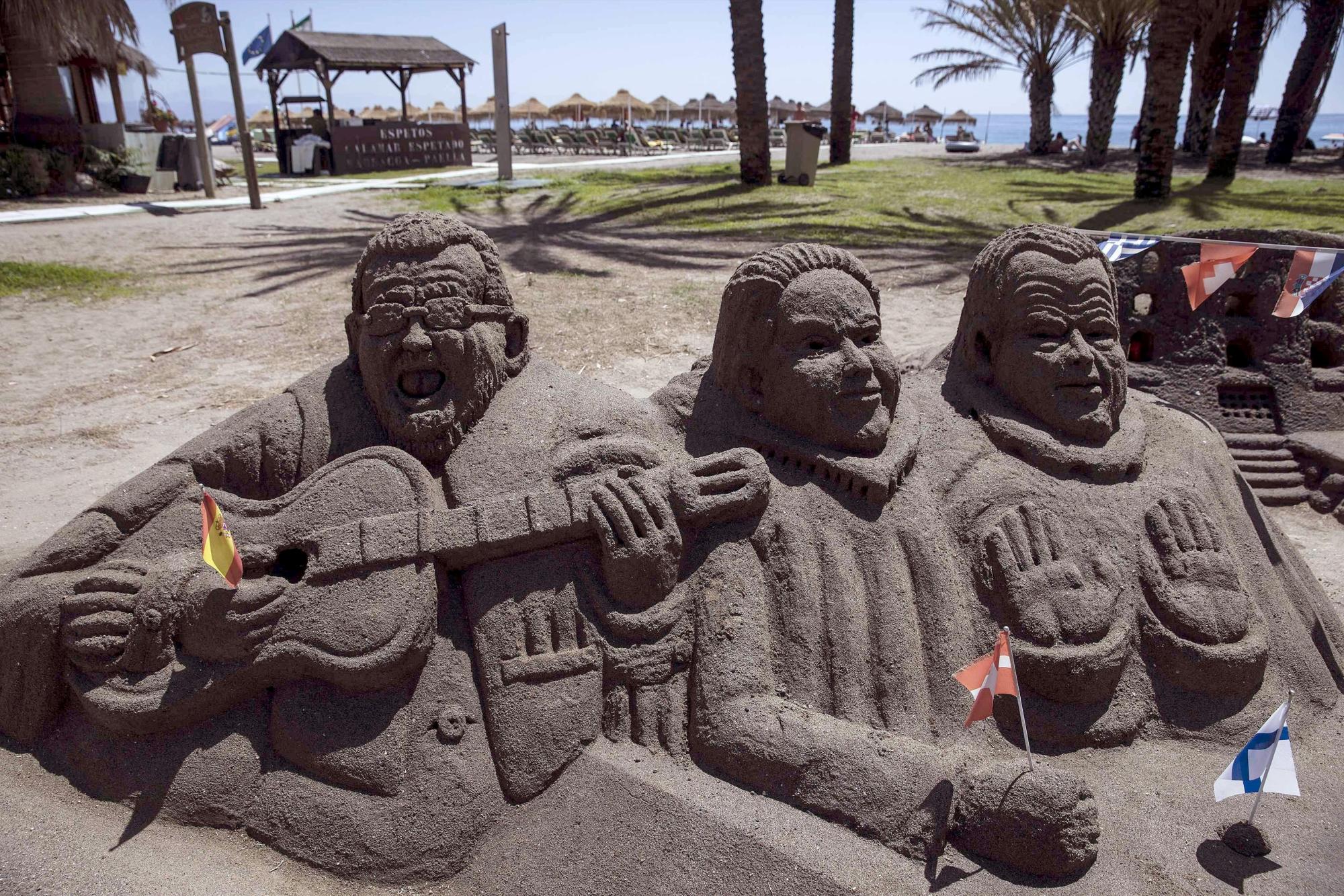 Esculturas de arena 