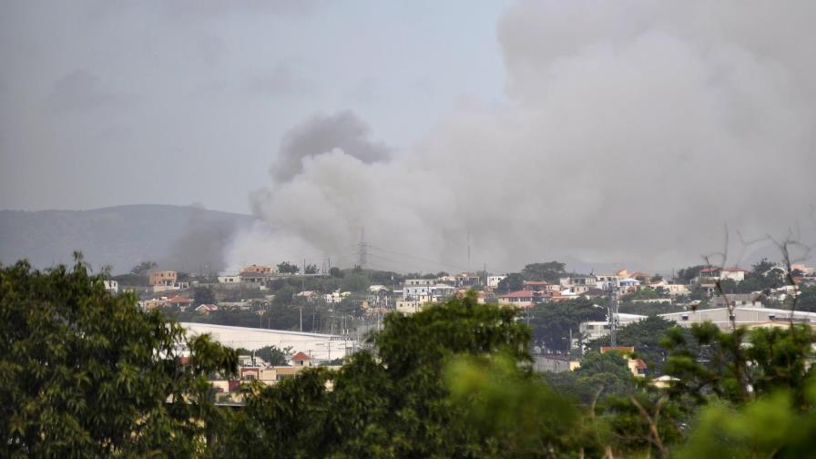 Humareda afecta comunidades aledañas al vertedero de Rafey Humareda afecta comunidades aledañas al vertedero de Rafey