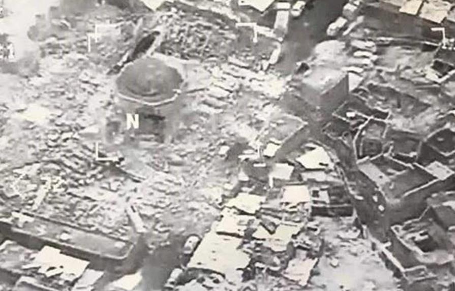 El EI destruye la mezquita de Mosul acosado por las fuerzas iraquíes