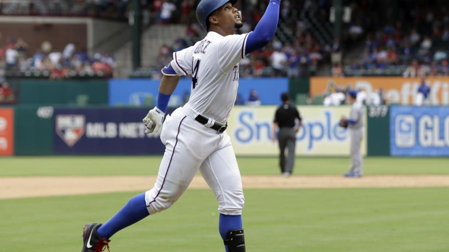 VIDEO: Carlos Gómez dispara dos jonrones, Texas vence a Azulejos para nivelar serie 