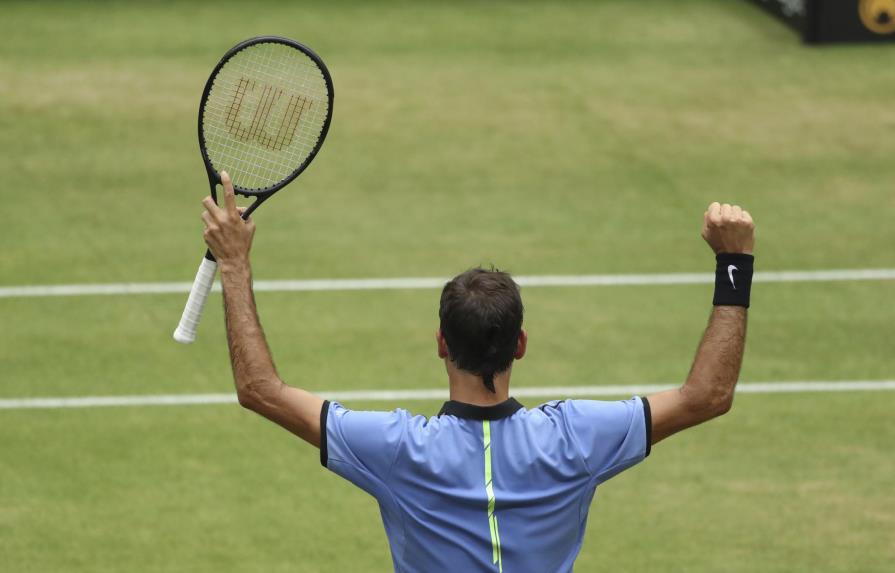 Roger Federer llega por 11ma ocasión a la final de Halle 
