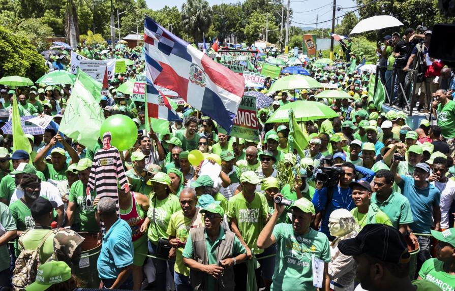 Este domingo la Marcha Verde se realizará en Santo Domingo Este