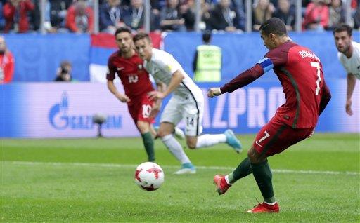 Portugal gana su grupo y avanza a semis en Confederaciones 