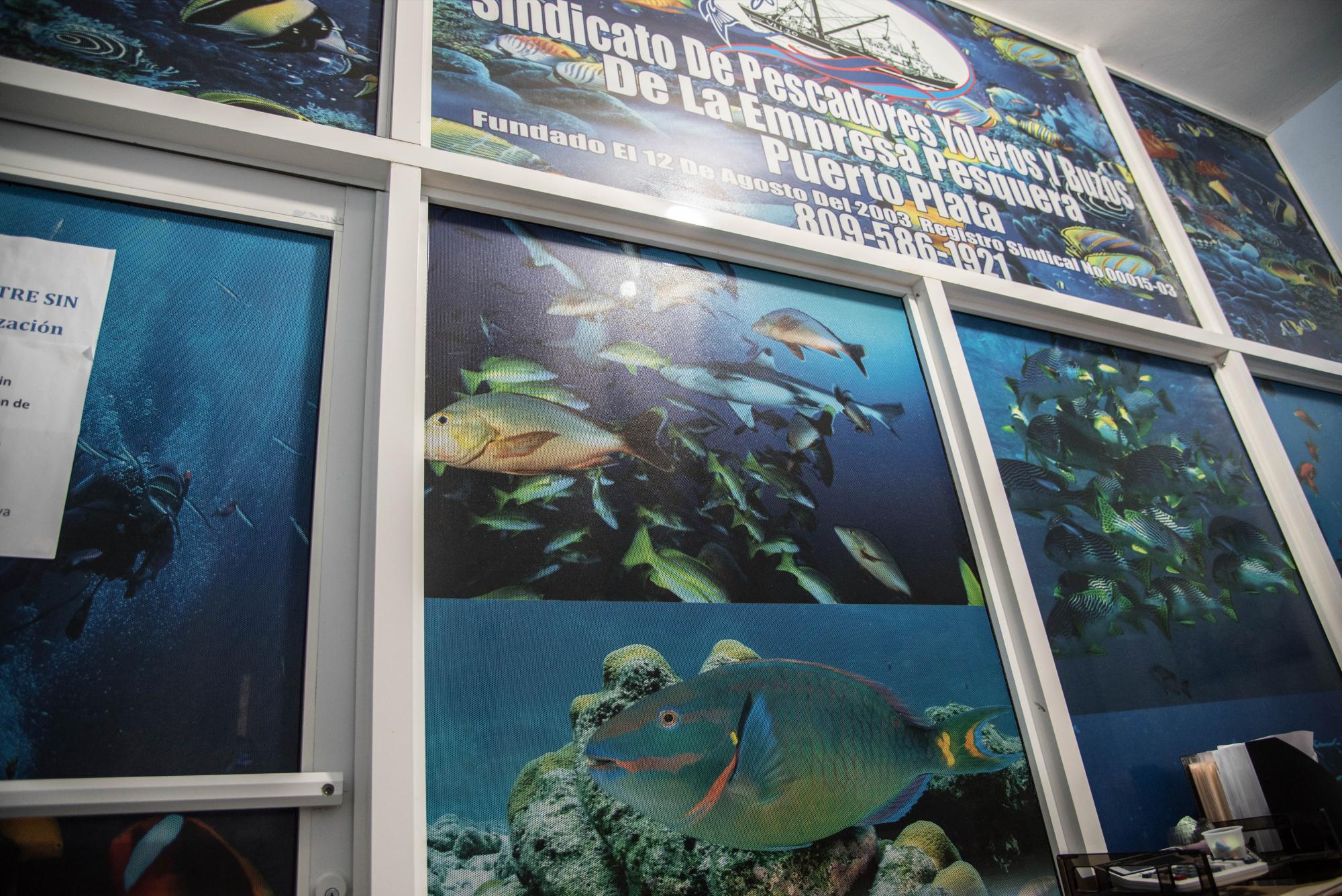 Local del Sindicato de Pescadores de Puerto Plata.