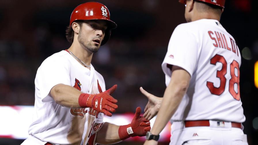 Randal Grichuk jonronea en triunfo de Cardenales sobre Piratas 