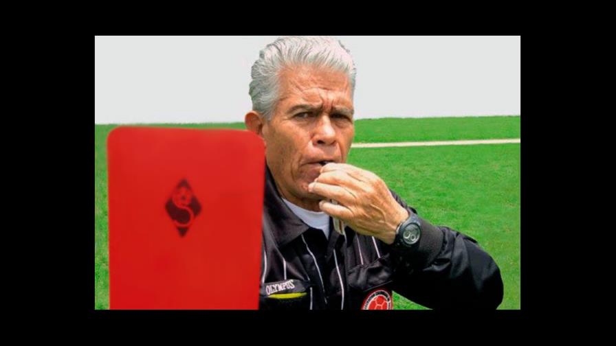 Fallece árbitro Guillermo Velásquez, famoso por expulsar a Pelé 