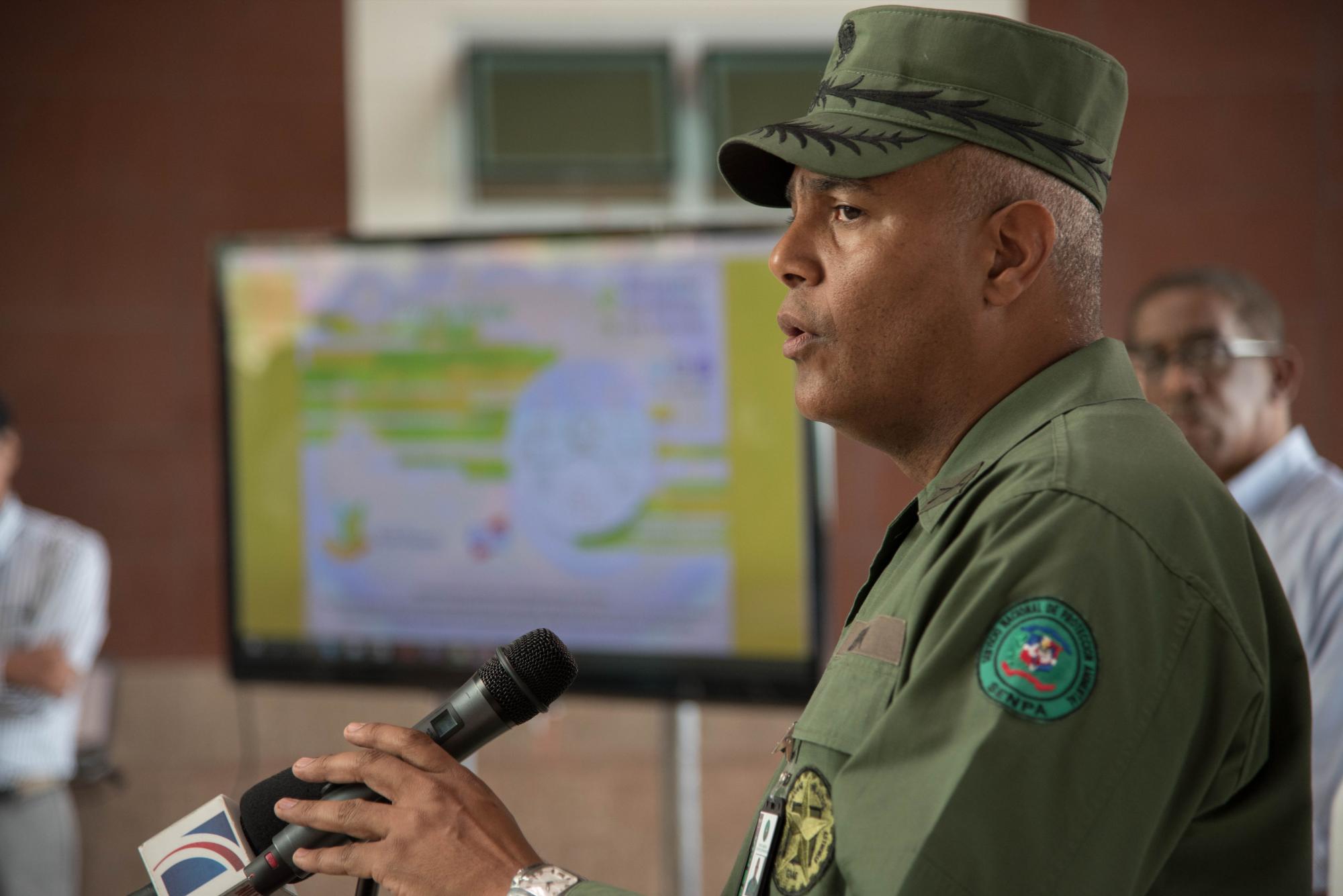 El general Valerio García, director del Servicio Nacional de Protección Ambiental (SENPA) valoró como positivo este paso con miras a recibir de la población información fiable en tiempo real.