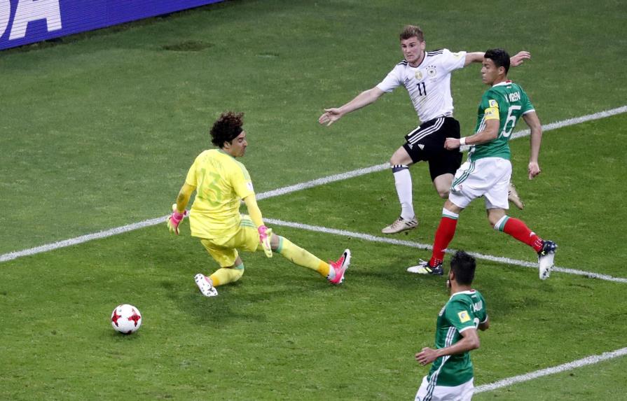 Alemania gana a una México que mereció más y jugará la final con Chile