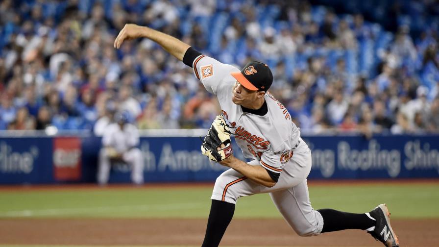 Ubaldo Jiménez lanza joya en blanqueada de Orioles sobre Azulejos Ubaldo Jiménez lanza joya en blanqueada de Orioles sobre Azulejos
