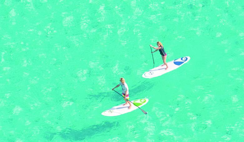 Actividades playeras forman parte del atractivo.