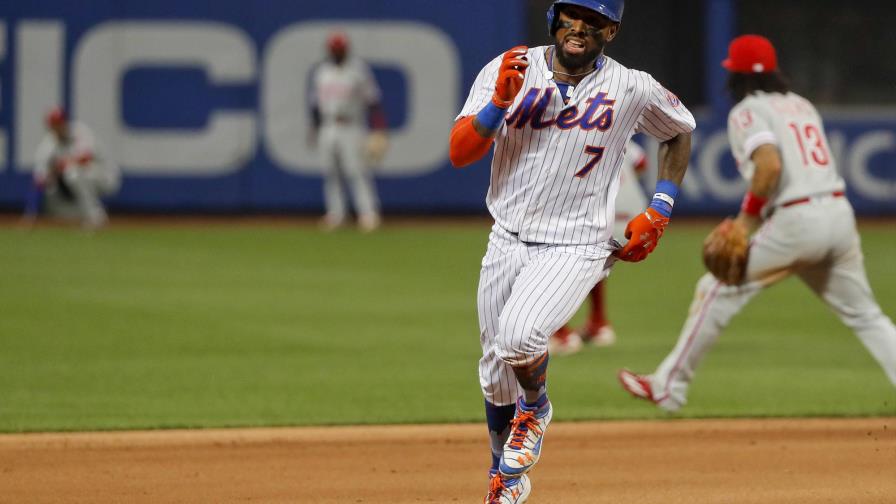 Jacob deGrom lanza en grande en juego cerrado; Reyes dispara su triple 125 de su carrera Jacob deGrom lanza en grande en juego cerrado; Reyes dispara su triple 125 de su carrera