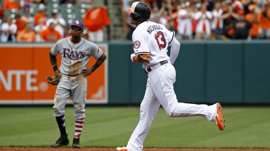 Manny Machado la saca para dar triunfo a los Orioles sobre Rays